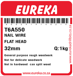 T6A550 - Wire Nail -T6A550_Label_T
